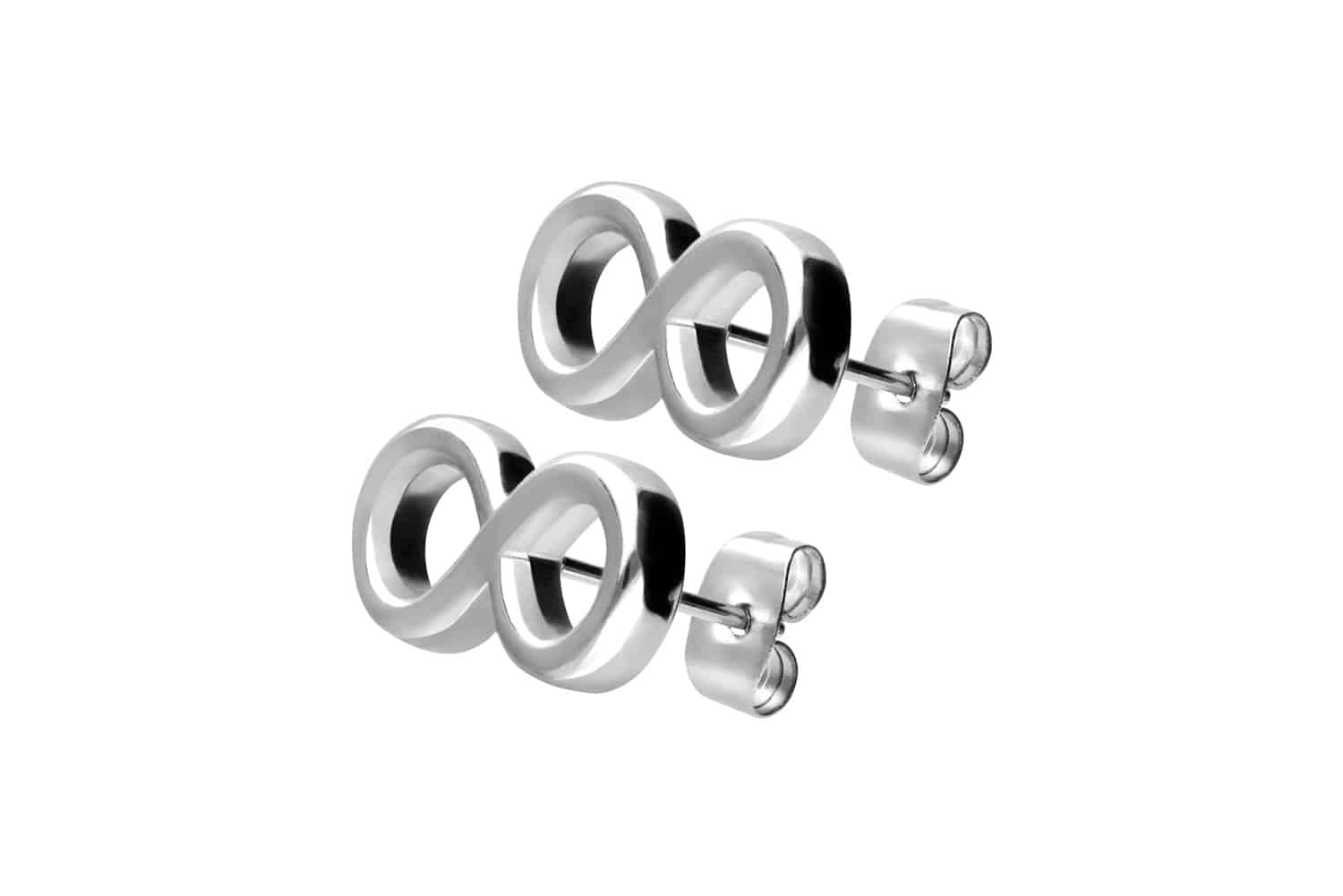 Surgical steel ear studs INFINITY ++SALE++