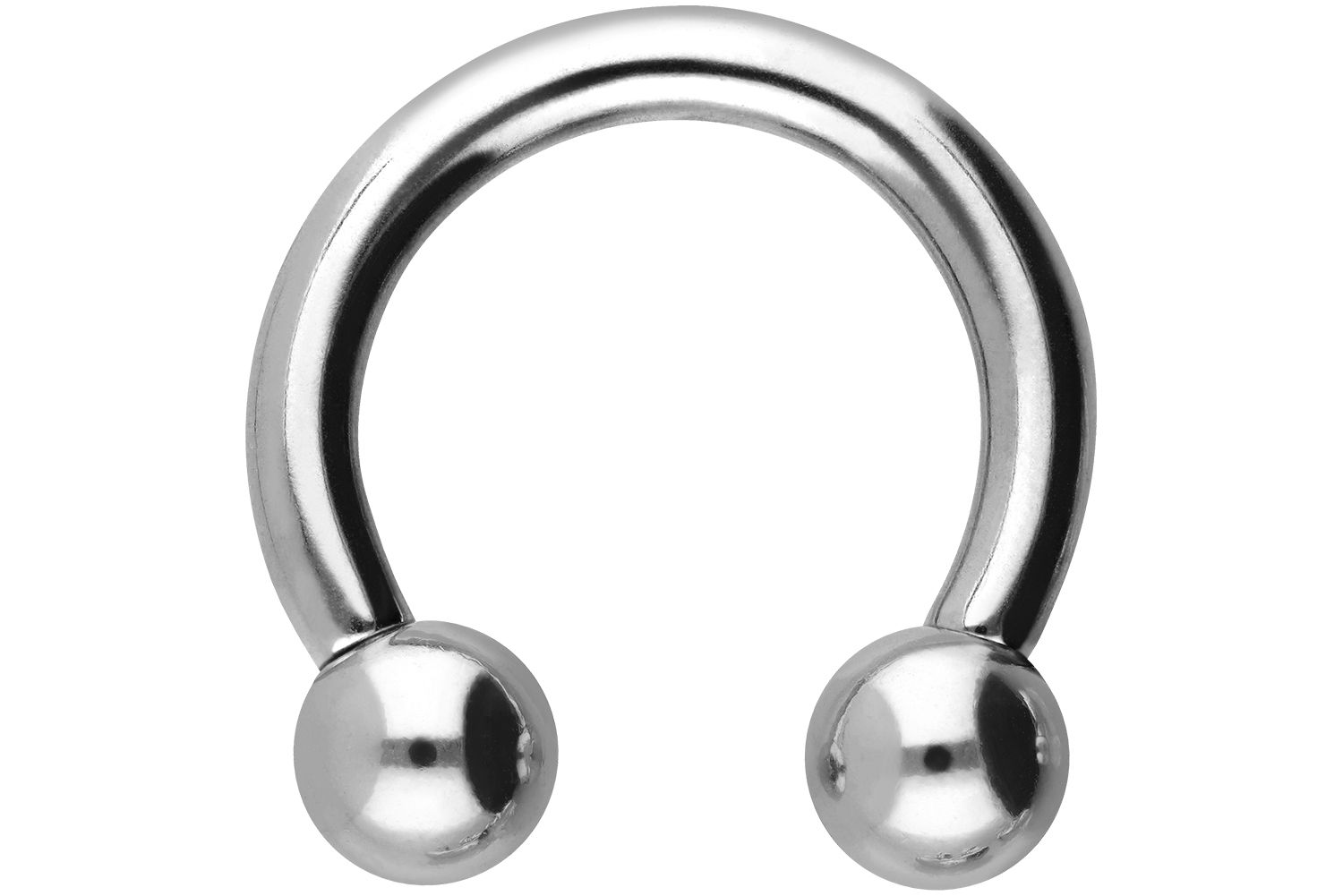 Titanium circular barbell