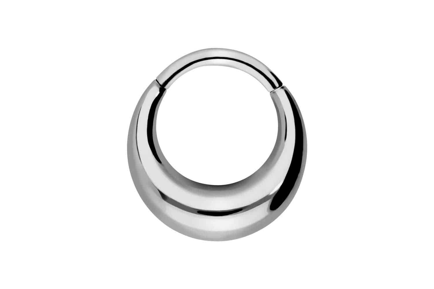 Titanium segment ring clicker DESIGN