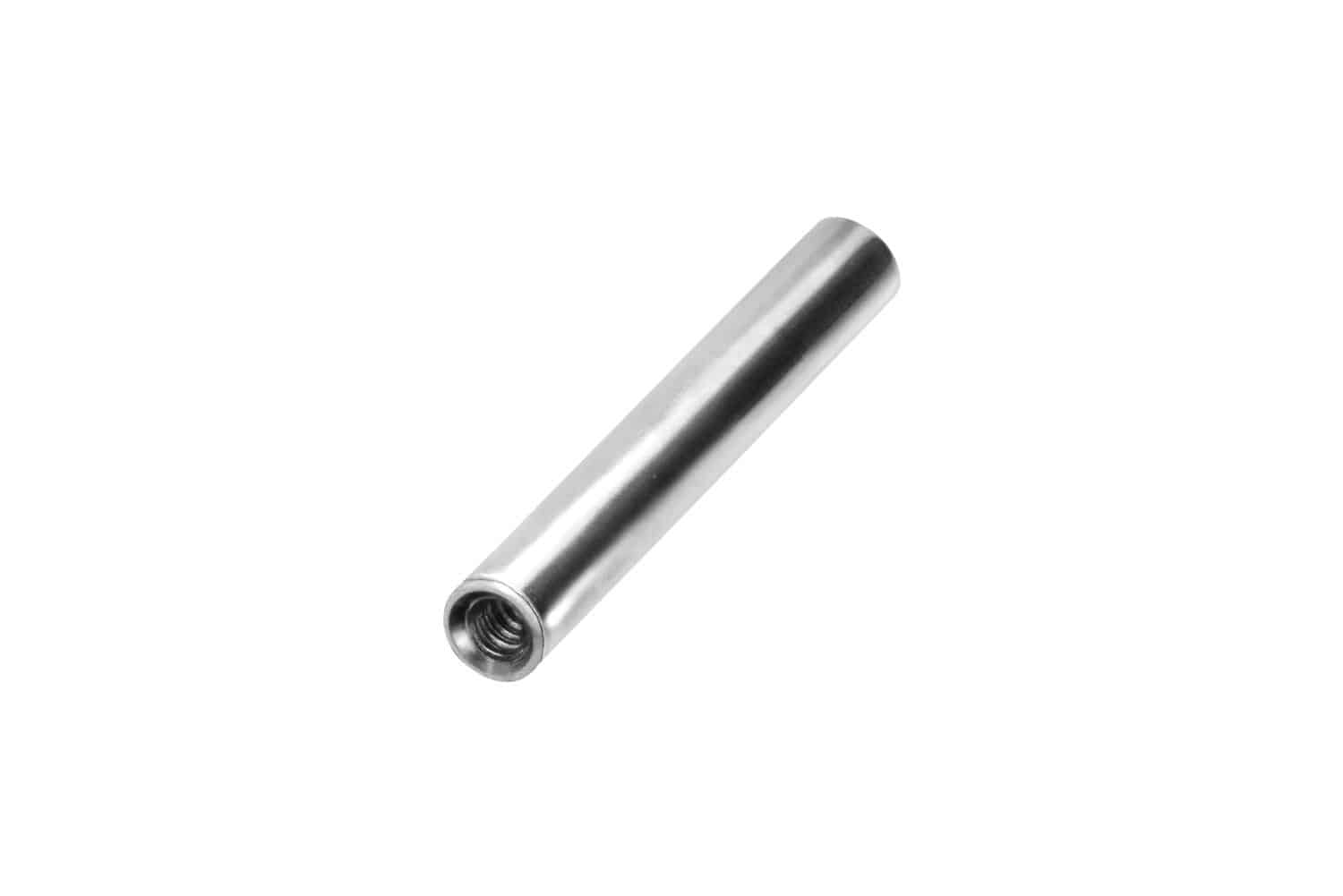 Titanium barbell with internal thread without balls