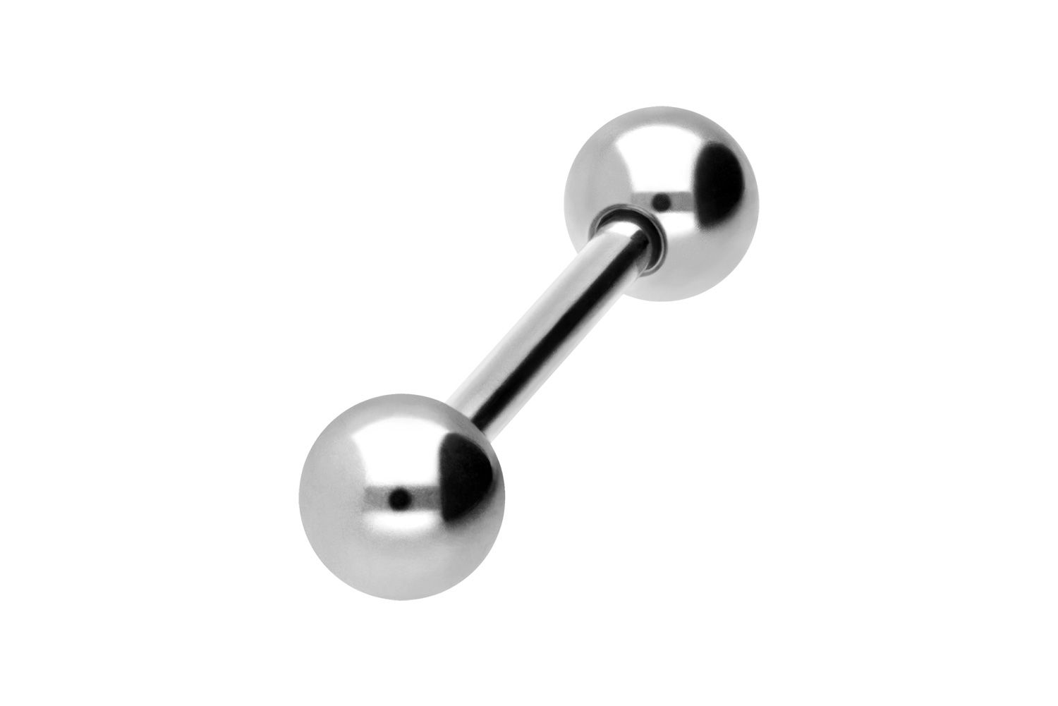 Surgical steel barbell