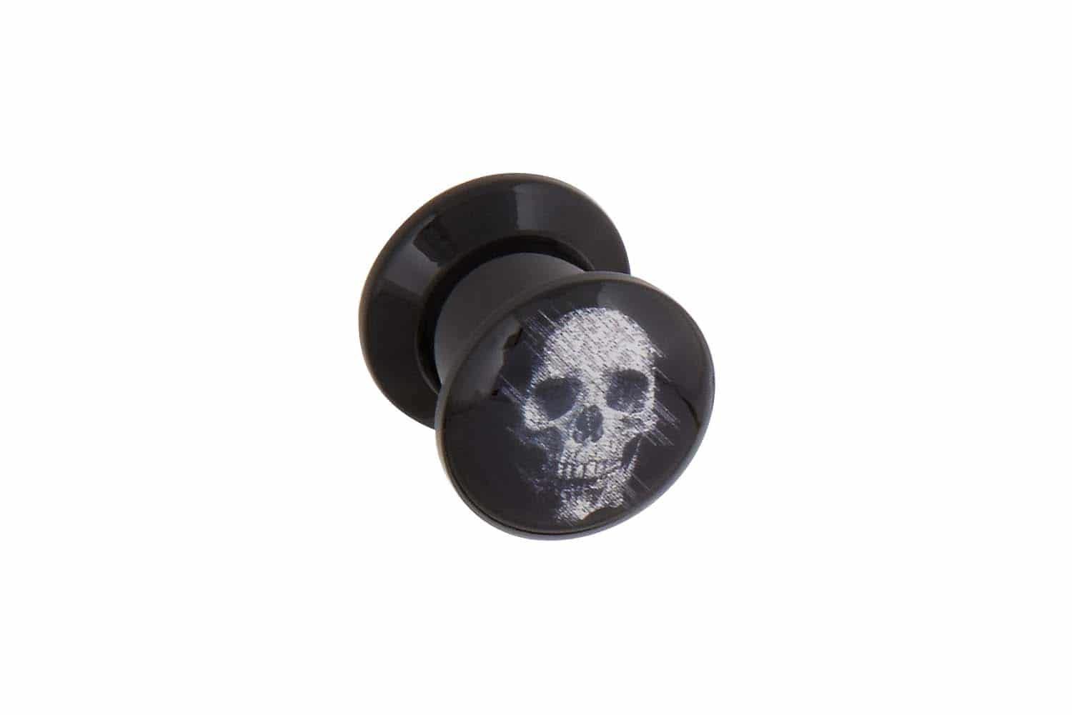 Acrylic plug SKULL ++SALE++