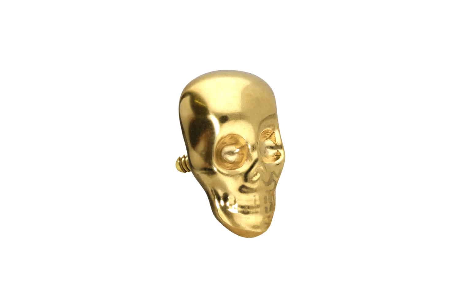 Titanium screw-in attachment with external thread SKULL