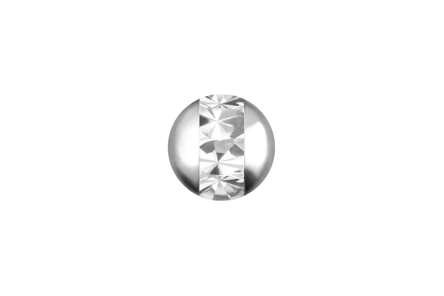 Titanium clip-in ball EPOXY RING