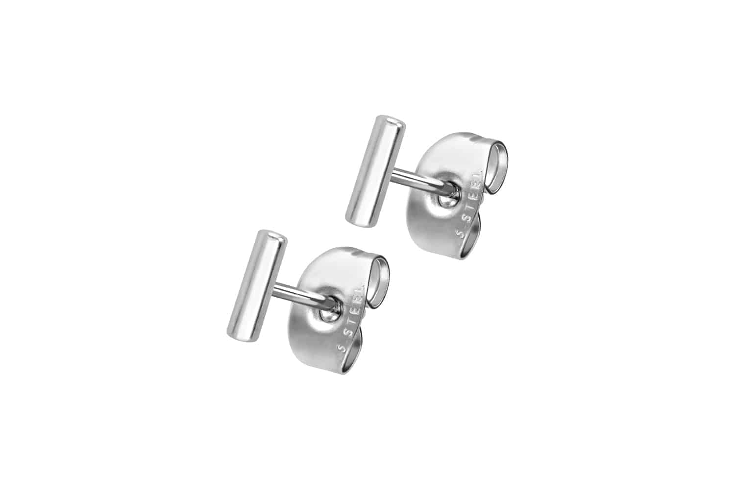 Surgical steel ear studs BAR