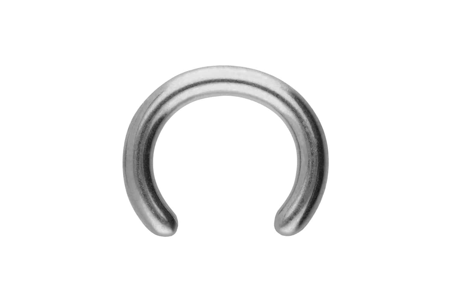 Titanium ball closure ring without ball