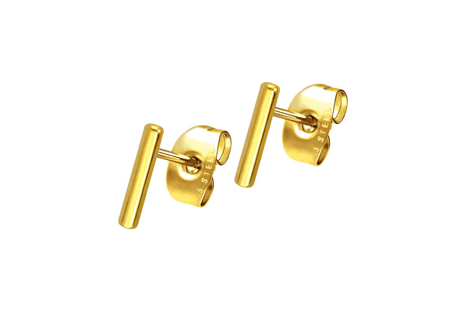 Surgical steel ear studs BAR