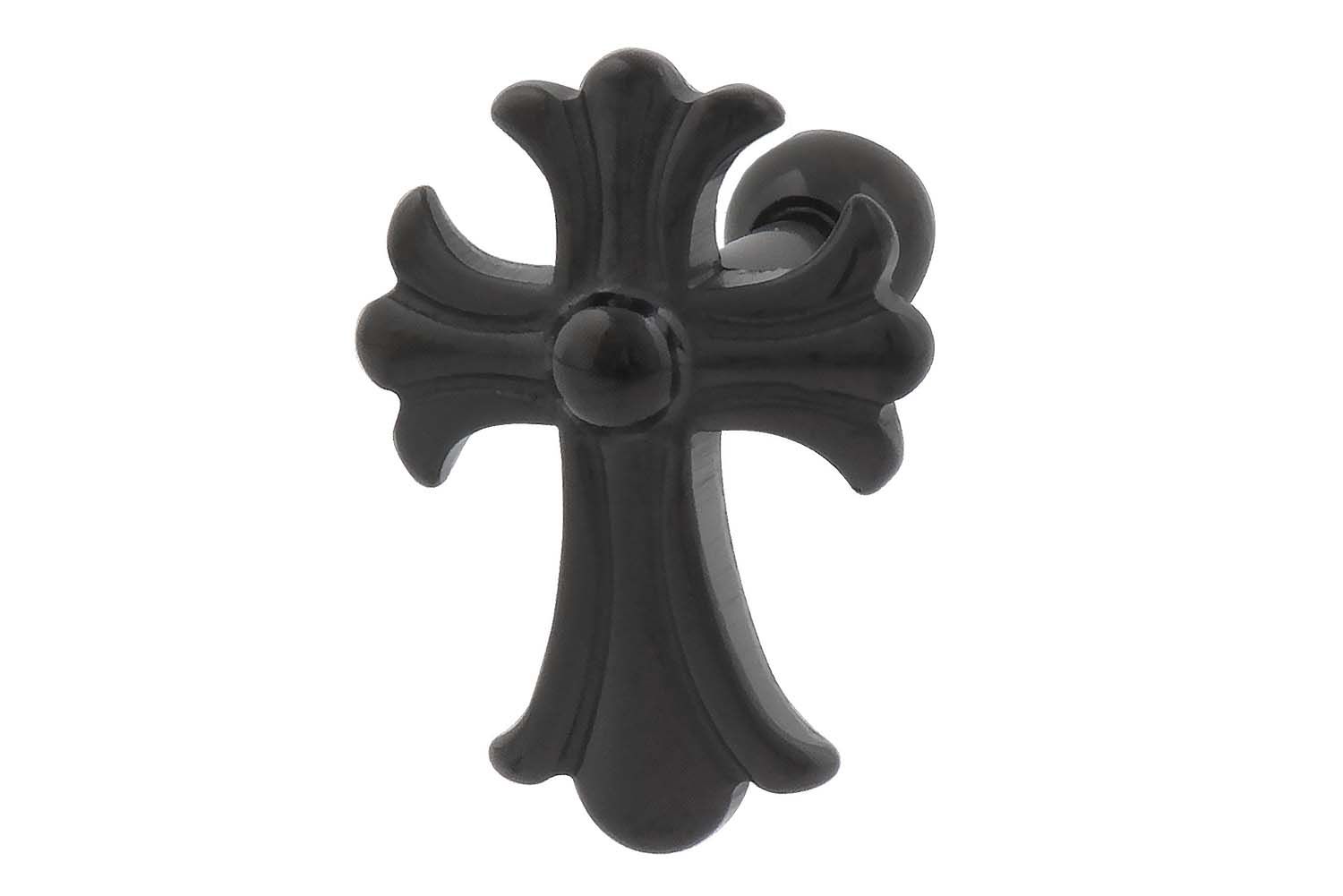 Surgical steel ear piercing CROSS ++SALE++