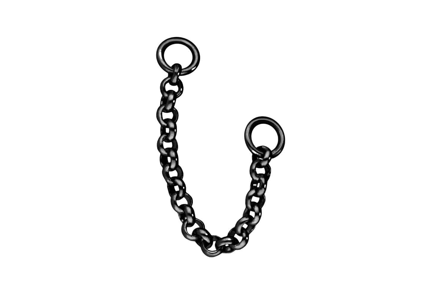 Titanium pendant for clickers ANCHOR CHAIN