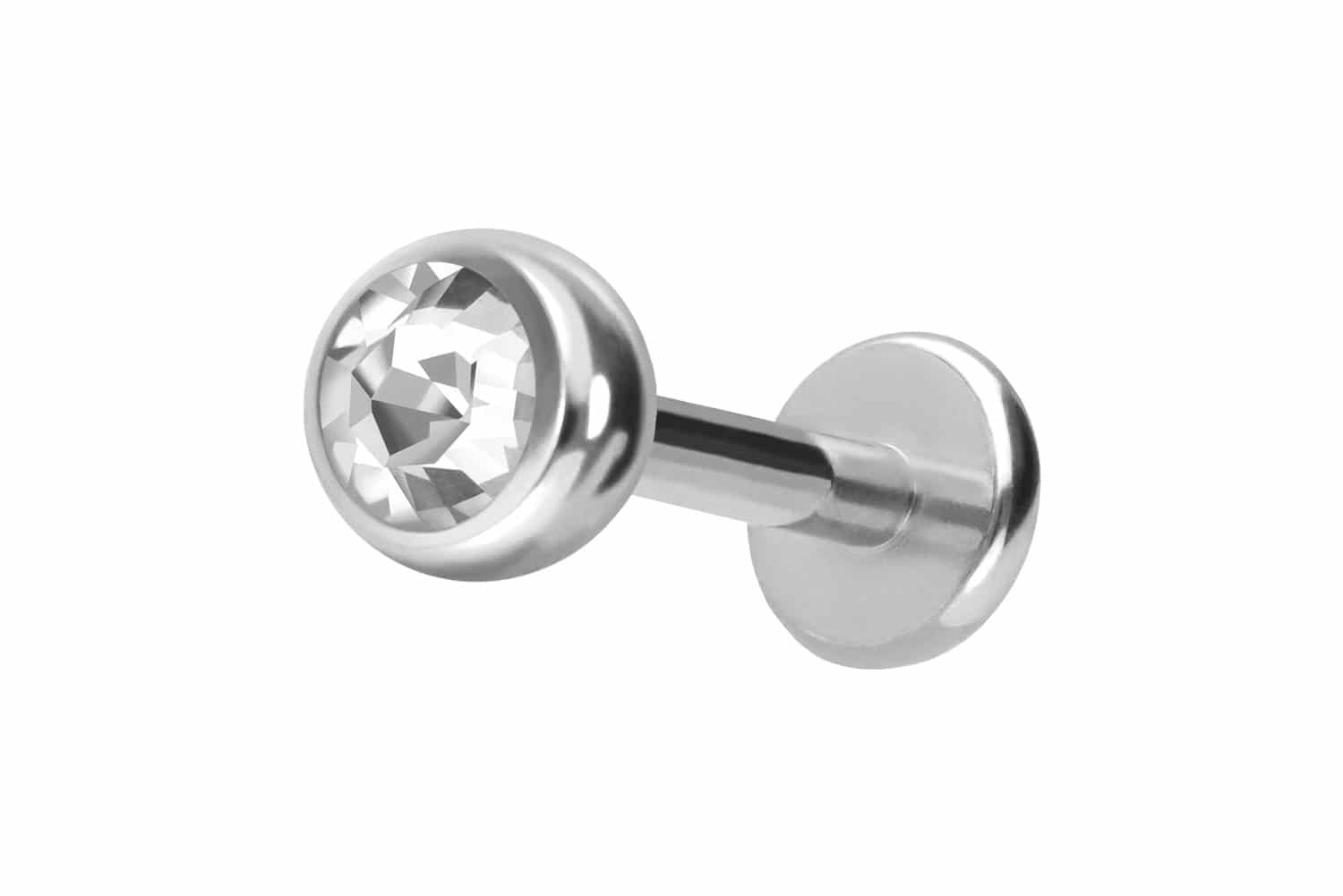 Chirurgenstahl Labret KRISTALL