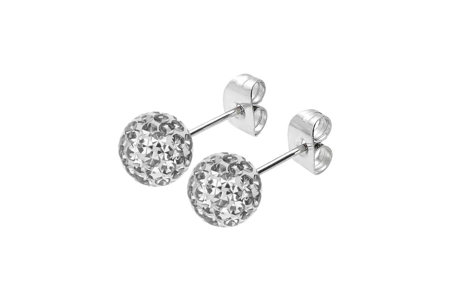 Surgical steel ear studs EPOXY