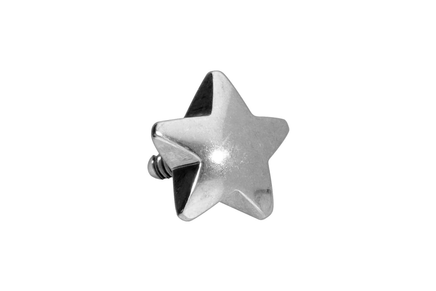 Titanium screw-in attachment STAR