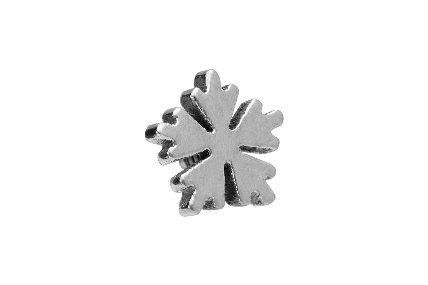 Titanium screw-in attachment SNOWFLAKE