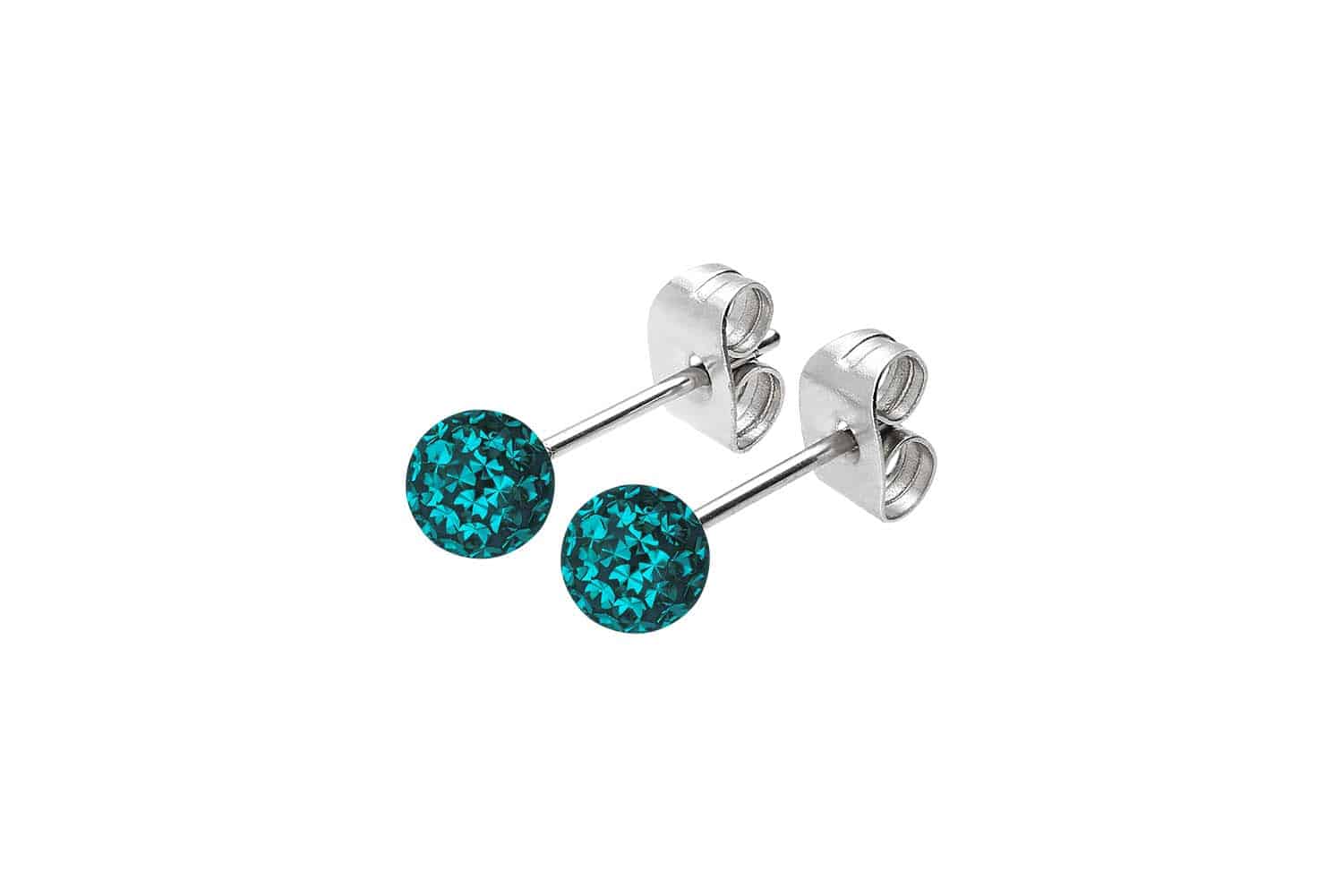 Surgical steel ear studs EPOXY