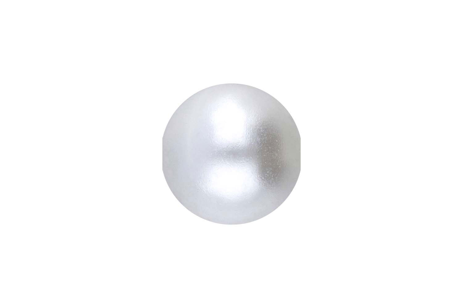 Synthetic clip-in pearl