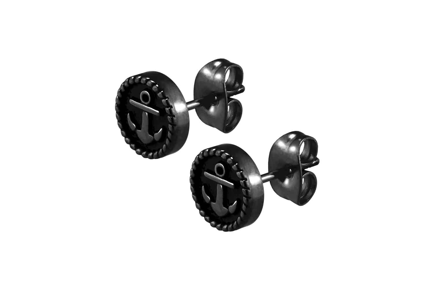 Surgical steel ear studs ANCHOR