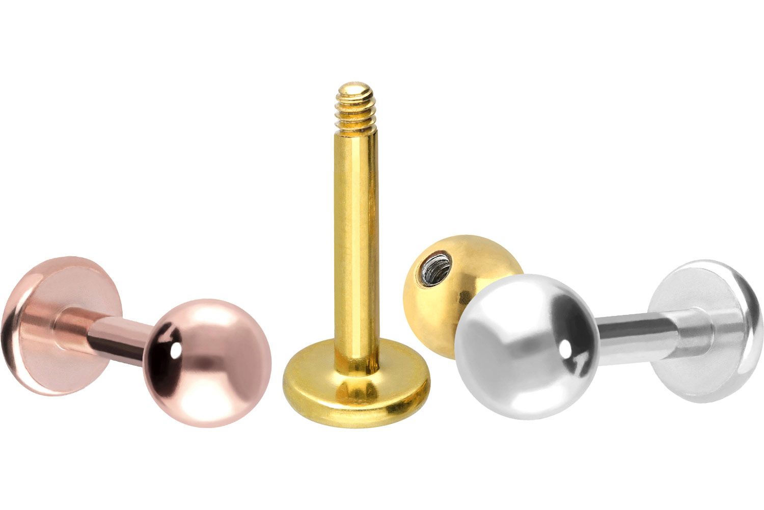 18 Karat Gold Labret