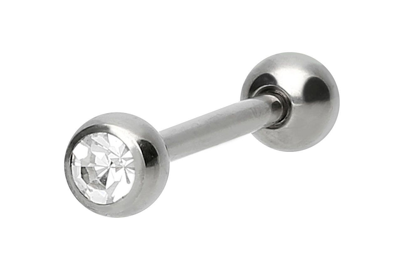 Titanium barbell CRYSTAL