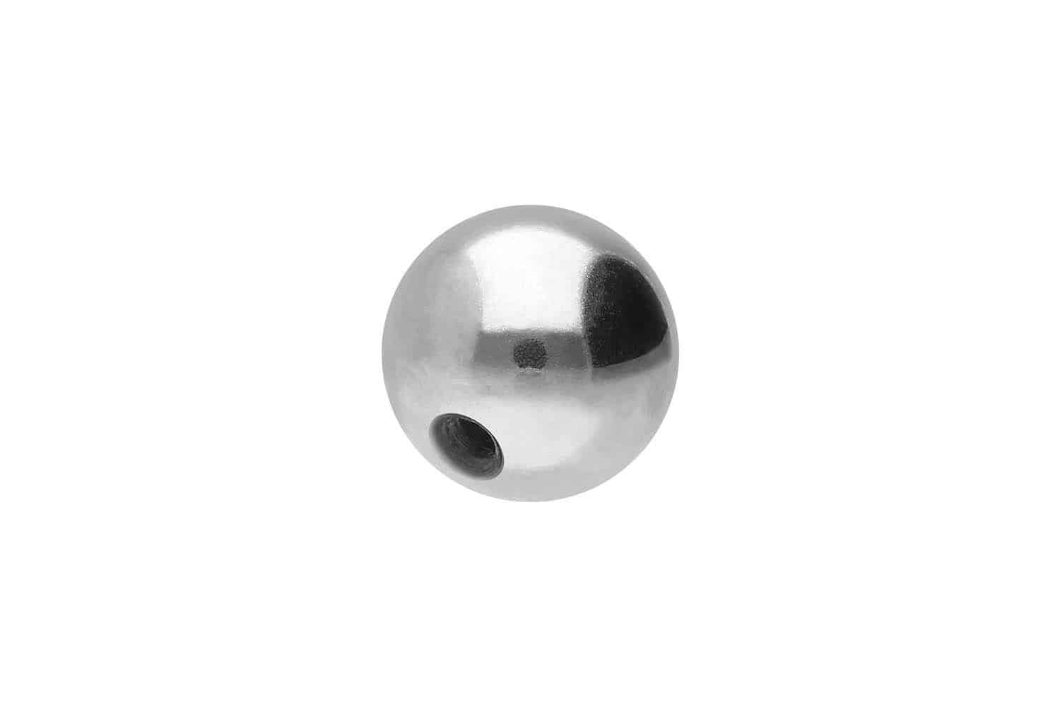 Titanium clip-in ball