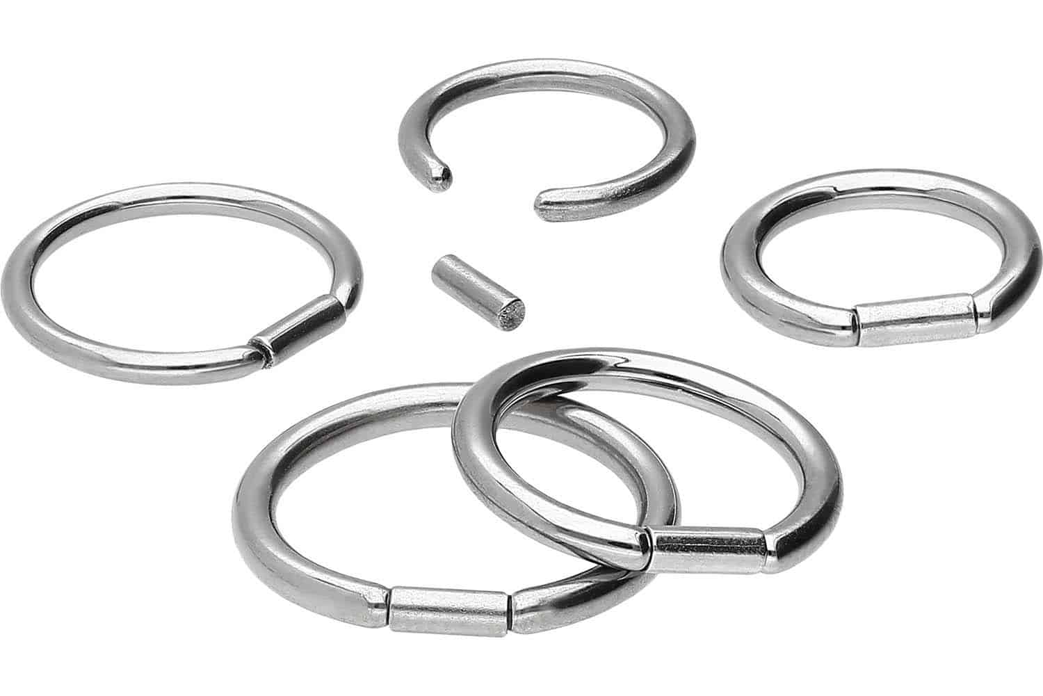 Titanium bar closure ring ++SALE++