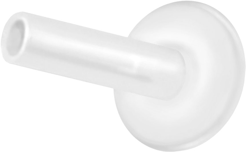 PTFE labret with internal thread without ball