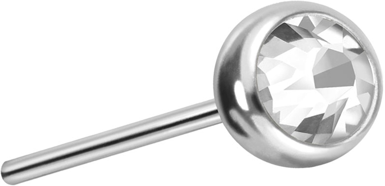 Titanium ball with push pin CRYSTAL