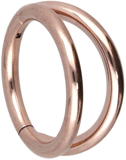 Titanium segment ring clicker 2 RINGS