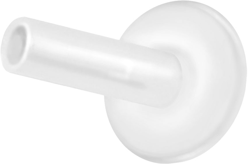 PTFE labret with internal thread without ball