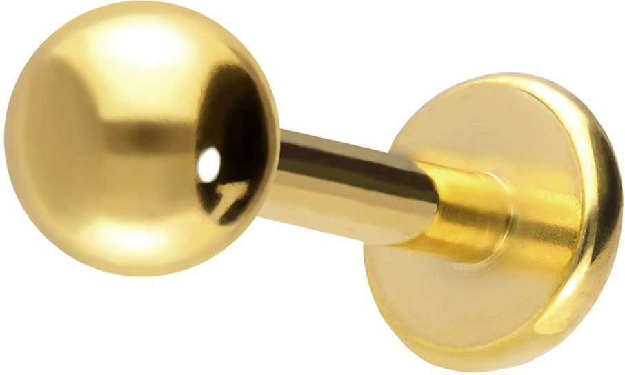 18 Karat Gold Labret