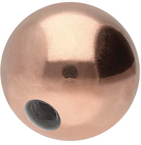 Titanium clip-in ball