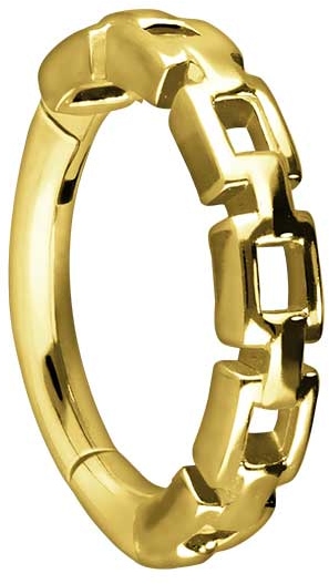 18 Karat Gold Segmentring Clicker KETTEN-DESIGN