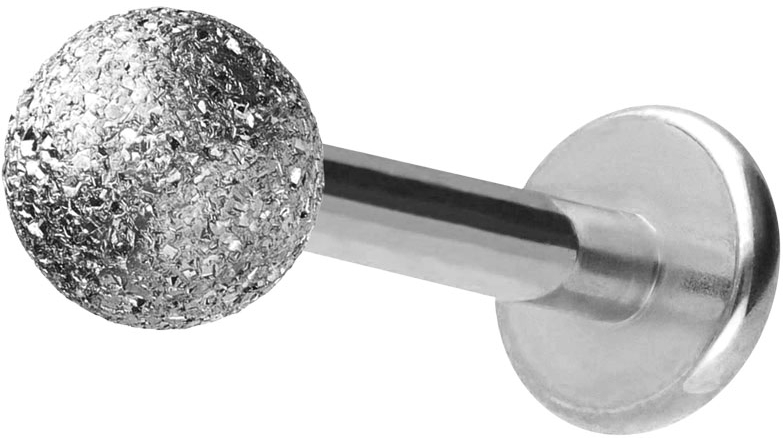 Chirurgenstahl Labret DIAMANTOPTIK