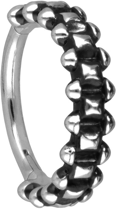 Surgical steel segment ring clicker BACKBONE