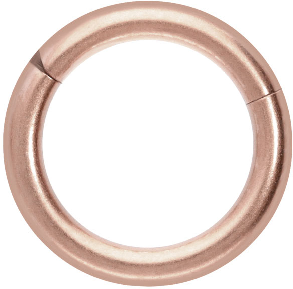 Titanium segment ring clicker MATT